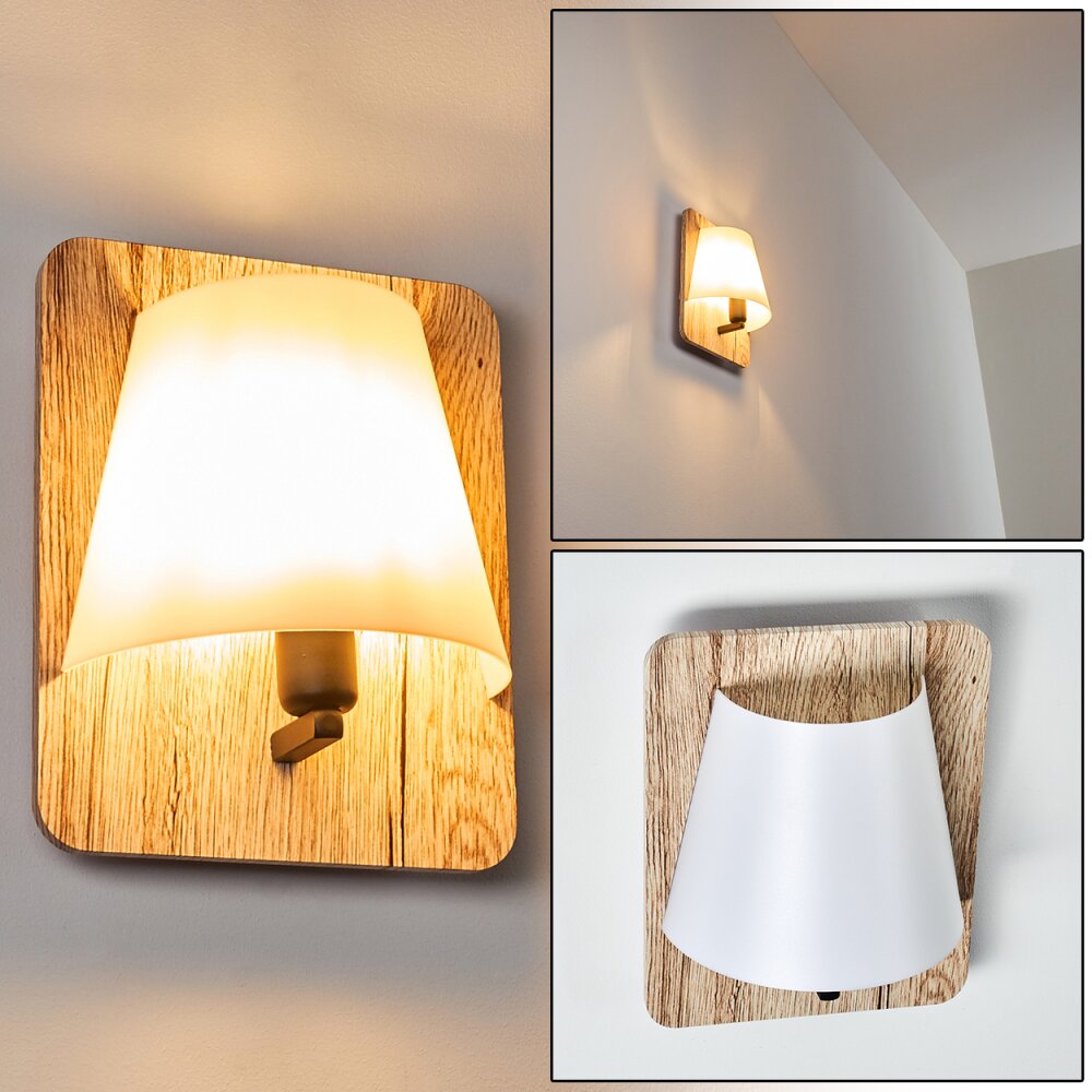 Applique murale Huddinge Bois clair, 1 lumière main product photo