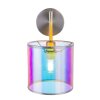 Applique murale Globo PRISMA Nickel mat, 1 lumière