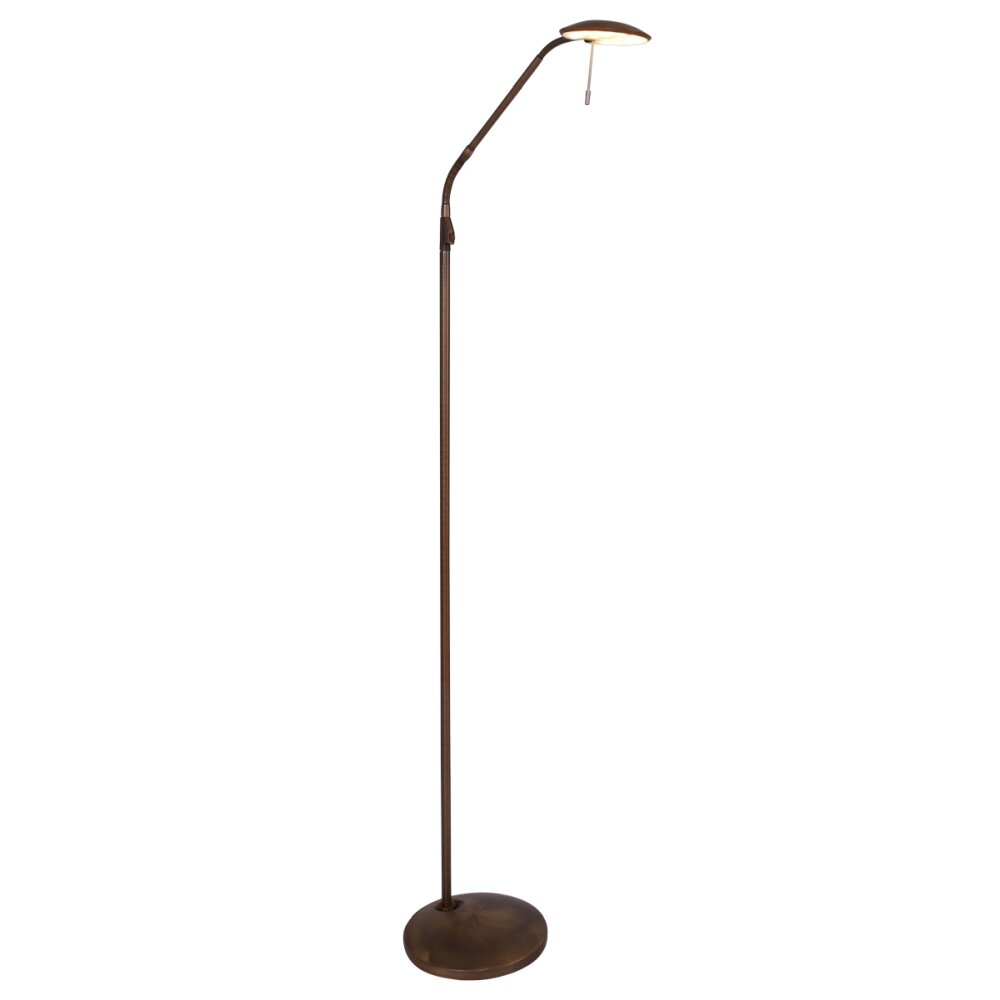 Lampadaire Steinhauer Zenith LED Bronze, 1 lumière main product photo