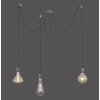 Suspension Leuchten Direkt DIY Noir, 3 lumières