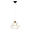 Lampe suspendue Eglo TARBES Noir, 1 lumière