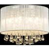 Plafonnier Globo Sierra LED Chrome, 8 lumières