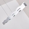 Suspension Nagold LED Nickel mat, 1 lumière