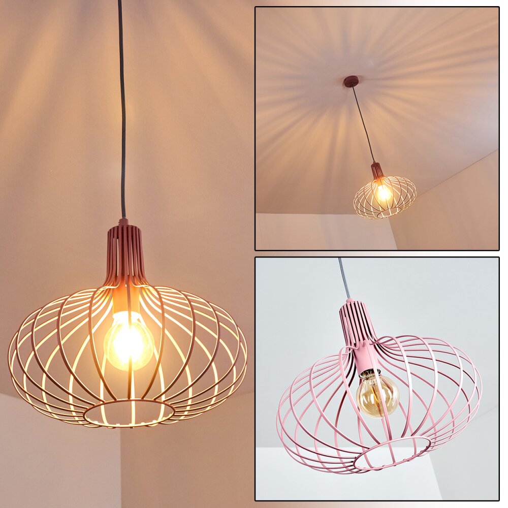 Suspension Mattmar Gris, Rose, 1 lumière main product photo