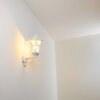 Applique murale d'extérieur Esteli Blanc, 1 lumière