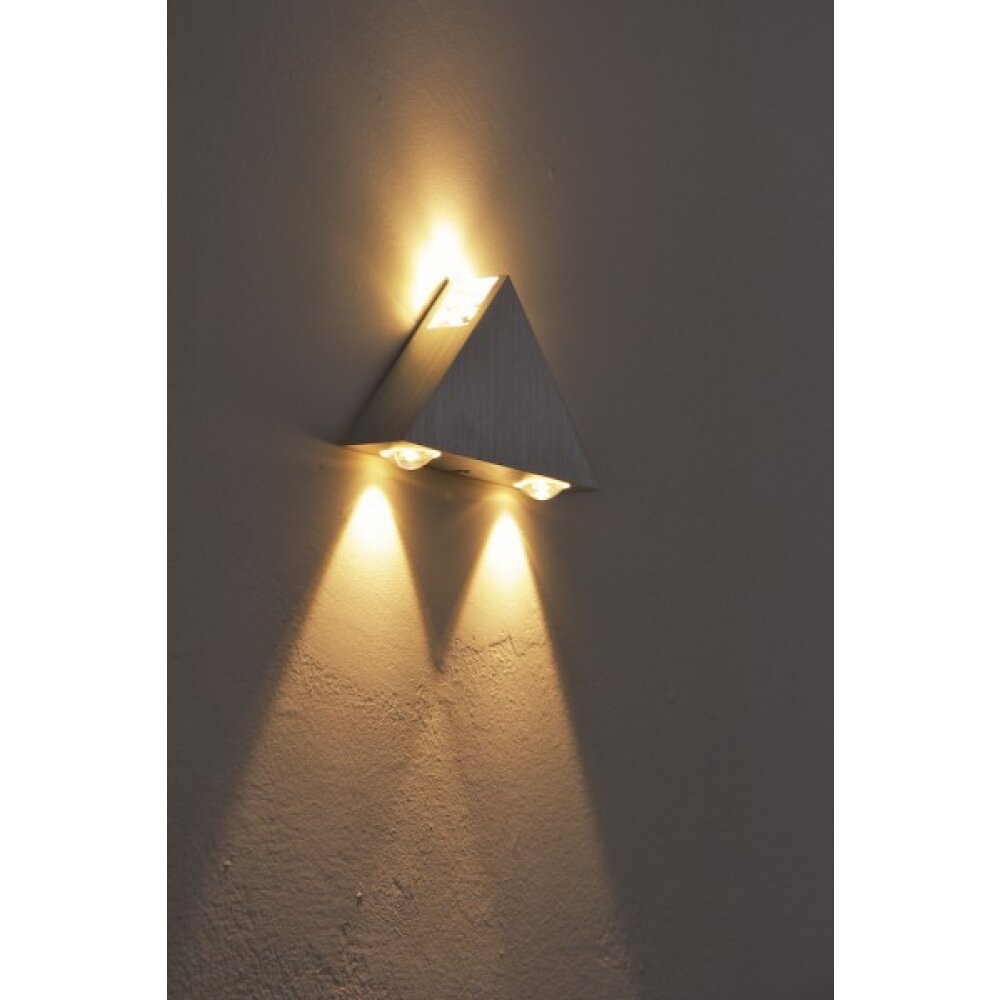 Applique murale Globo GORDON LED Aluminium, 3 lumières main product photo