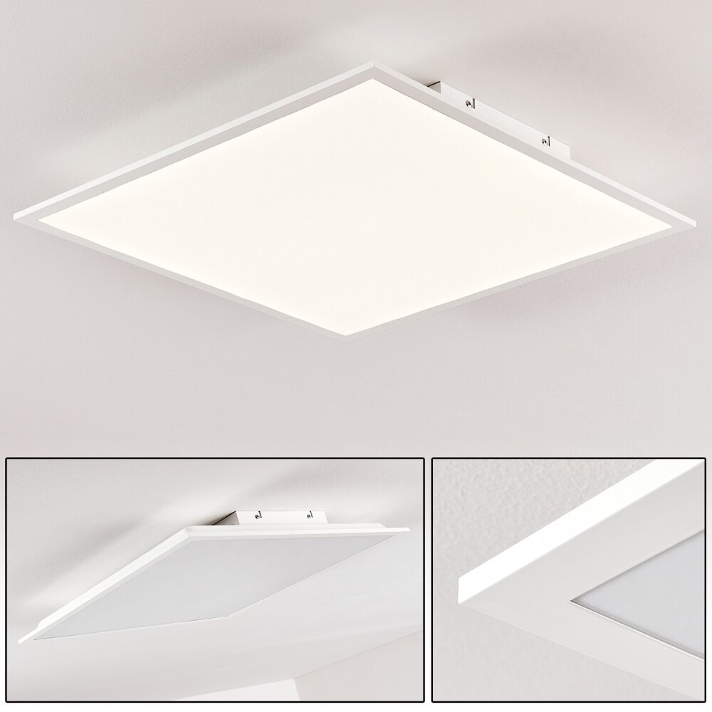 Plafonnier Antria LED Blanc, 1 lumière main product photo