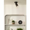 Spot de plafond Lucide XYRUS LED Noir, 1 lumière