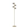 Lampadaire Lucide TYCHO Or, 4 lumières