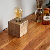 Lampe de table Lemele Nickel mat, 1 lumière