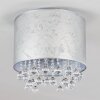 Plafonnier Norrfors Argenté, 1 lumière