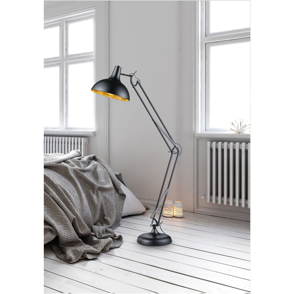 Lampadaire Reality Salvador Noir, 1 lumière main product photo