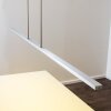 Suspension Masterlight LED Aluminium, Nickel mat, 1 lumière