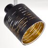 Plafonnier Bathinda Noir, 2 lumières