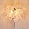 Lampadaire Nauela Acier brossé, 3 lumières
