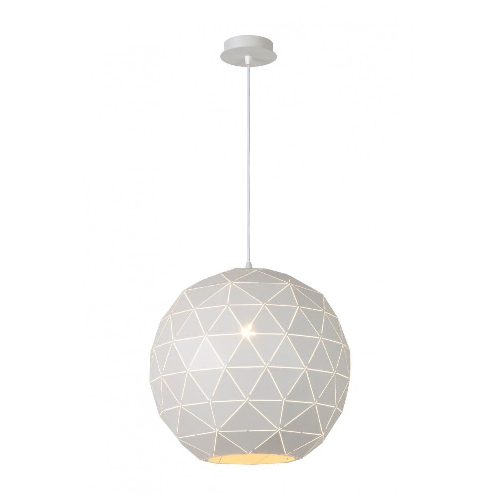 Suspension Lucide OTONA Blanc, 1 lumière main product photo