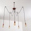 Suspension Tenna Cuivre, Noir, 5 lumières