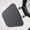 Spot de plafond Lichinga Noir, 4 lumières