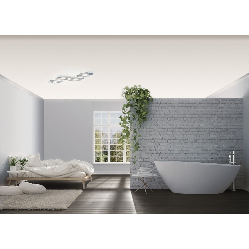 Applique murale Grossmann Linde LED Aluminium, 7 lumières main product photo