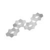 Applique murale Grossmann Linde LED Aluminium, 7 lumières