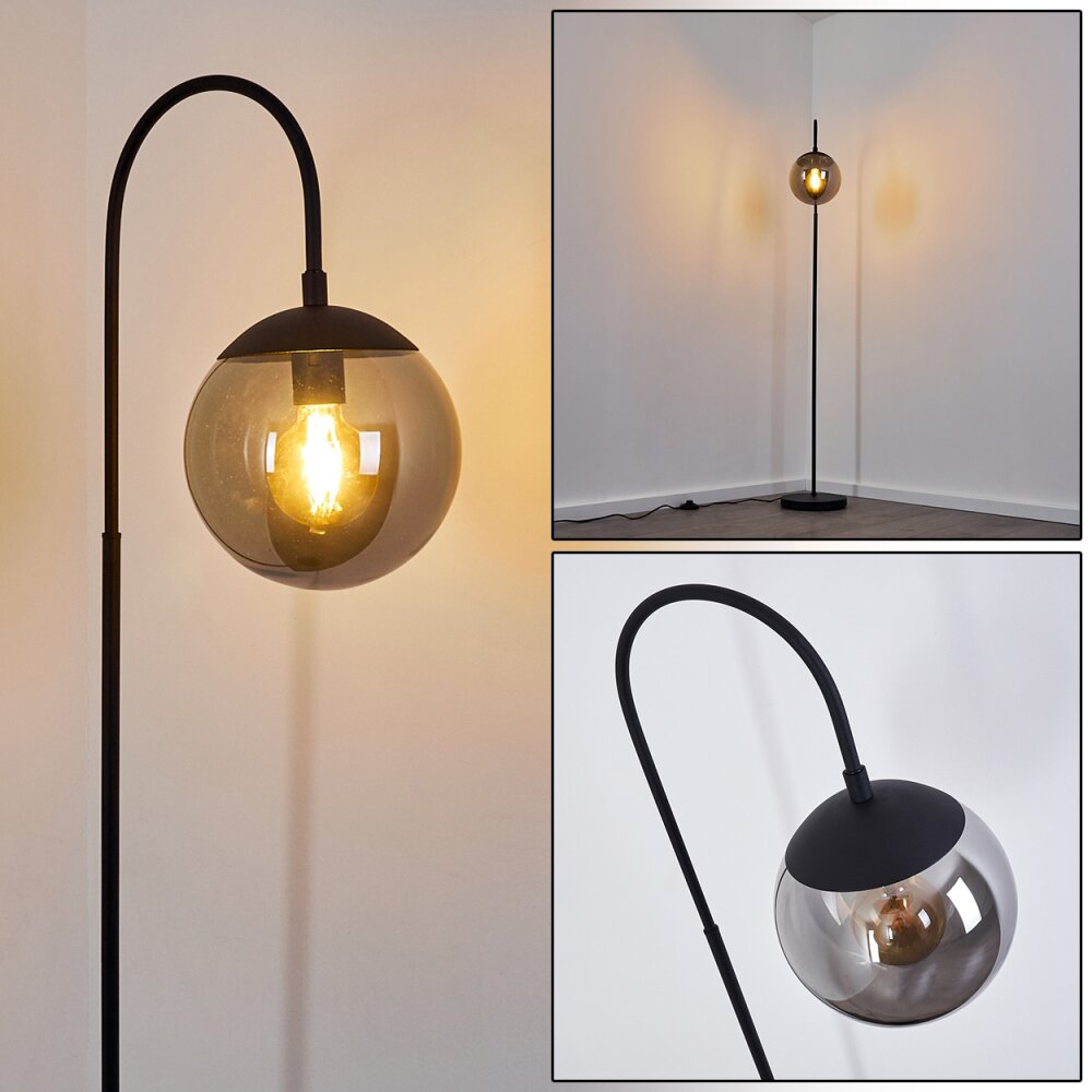 Lampadaire Agropoli Noir, 1 lumière main product photo