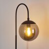 Lampadaire Agropoli Noir, 1 lumière