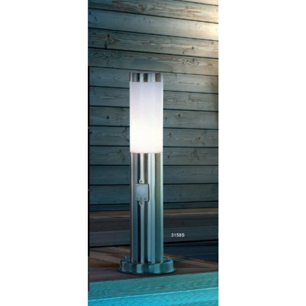 Lampe d'extérieur Globo BOSTON Acier inoxydable, Blanc, 1 lumière main product photo