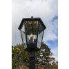 Borne d'extérieur Lutec London LED Noir, 3 lumières