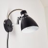 Applique murale Stranderott Noir, 1 lumière