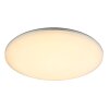 plafonnier extérieur Globo LED Argenté, 1 lumière