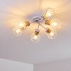 Plafonnier Koler Blanc, 6 lumières