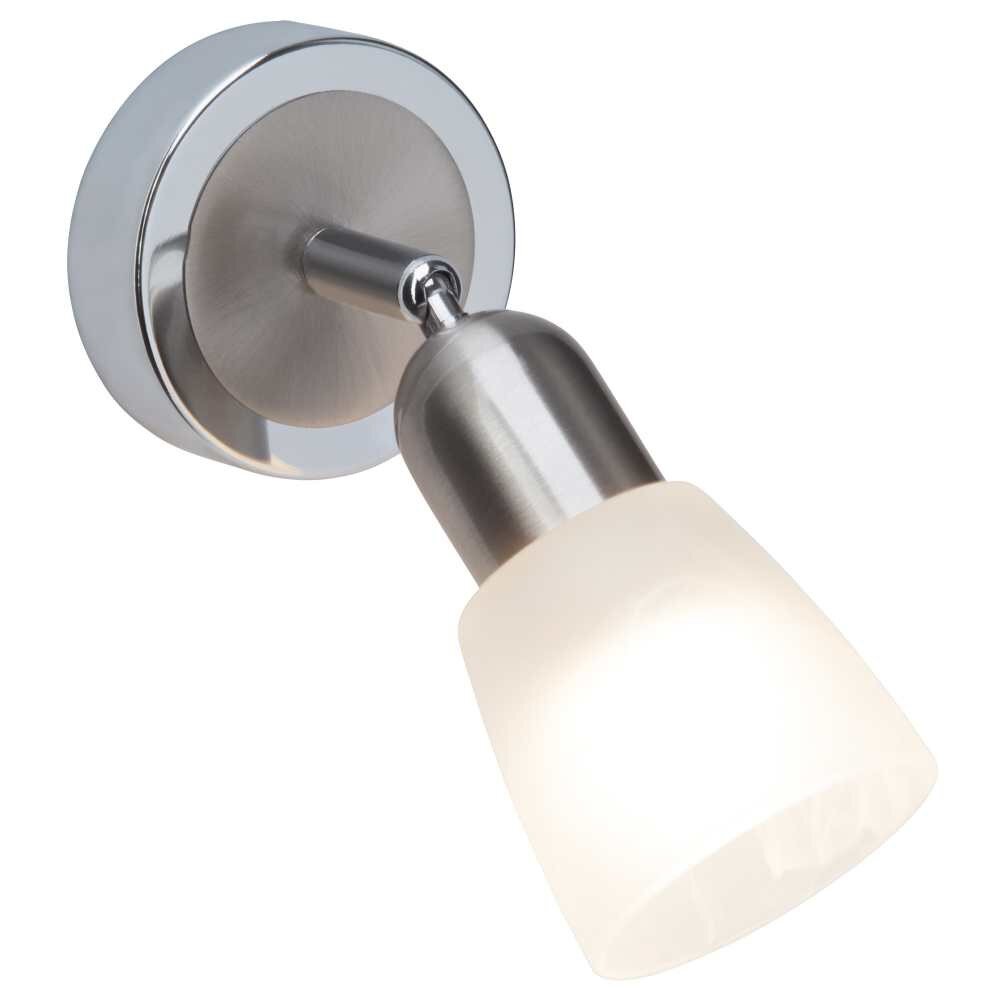 Spot mural Brilliant Bethany LED Chrome, 1 lumière main product photo