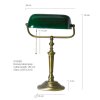 Lampe de table Steinhauer DE RIO Bronze, 1 lumière