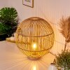 Lampe de table Lares Brun clair, 1 lumière