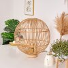 Lampe de table Lares Brun clair, 1 lumière