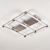Plafonnier Beken LED Acier brossé, 1 lumière