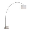 Lampadaire Steinhauer Twaki Acier inoxydable, 1 lumière Lampadaire Steinhauer Twaki Acier inoxydable, 1 lumière
