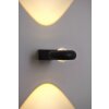 Applique murale LED d'extérieur Globo RINAH Gris, 2 lumières