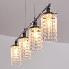 Suspension Vastervik Chrome, 4 lumières