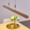 Suspension Deshka LED Argenté, 1 lumière