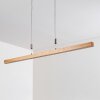 Suspension Deshka LED Argenté, 1 lumière