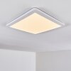 Plafonnier Siguna LED Blanc, 1 lumière