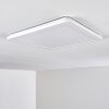 Plafonnier Siguna LED Blanc, 1 lumière