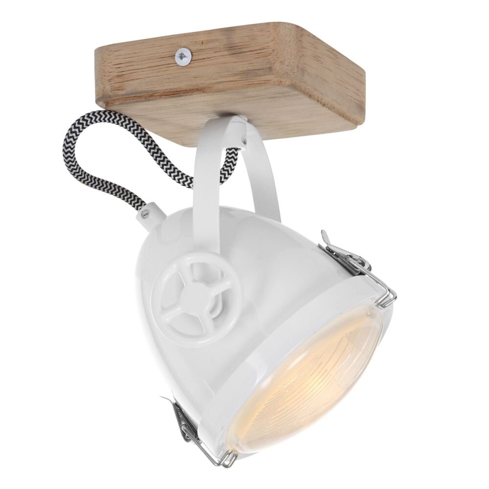 Plafonnier Steinhauer Gearwood LED Blanc, 1 lumière main product photo