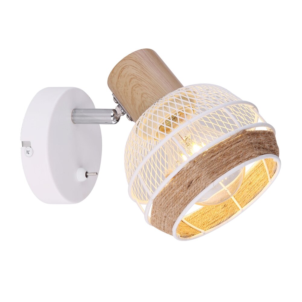 Spot Globo WIDY Blanc, 1 lumière main product photo