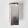 Applique murale d'extérieur Bogachiel LED Acier brossé, 1 lumière