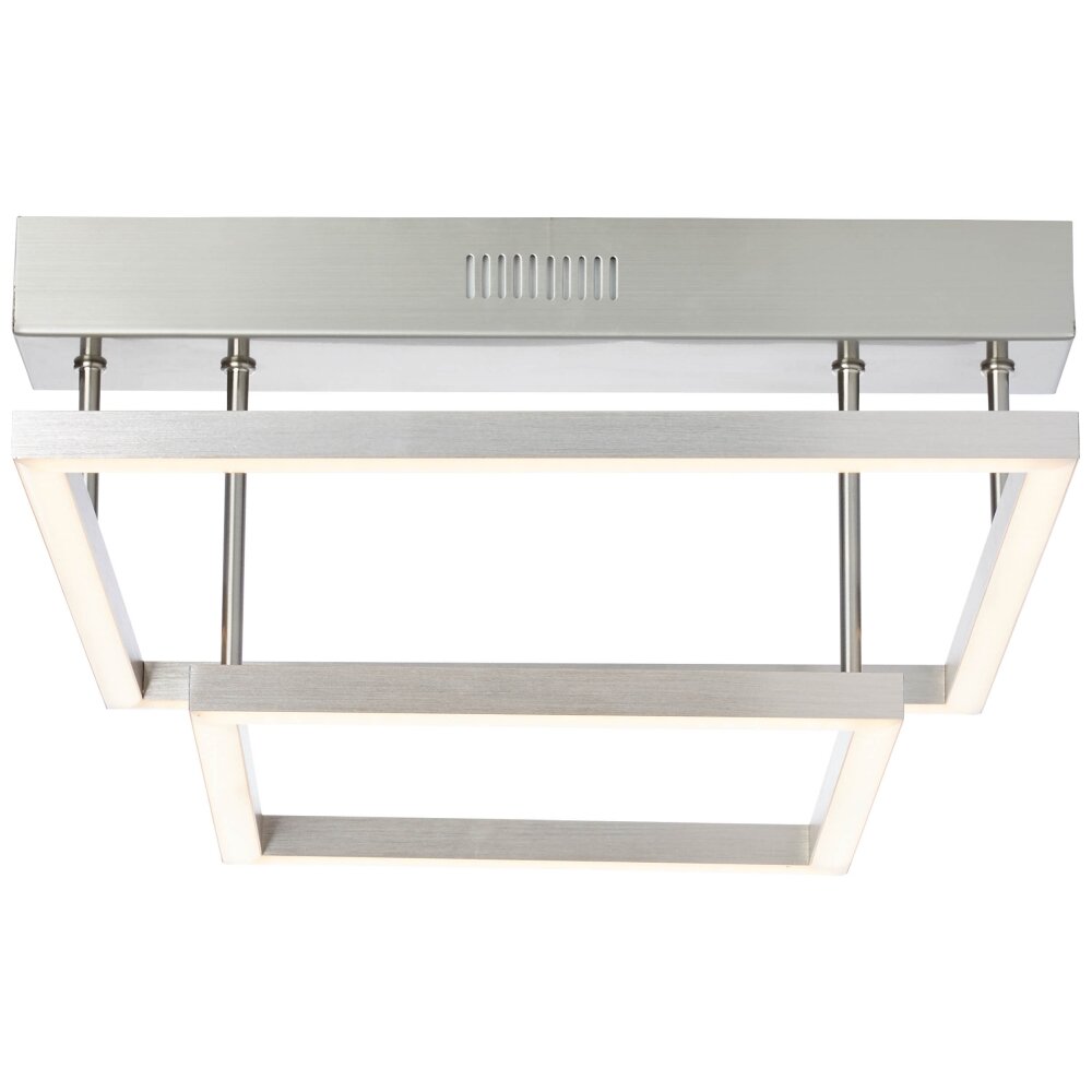 Plafonnier Brilliant Living Tunar LED Nickel mat, 1 lumière main product photo