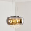 Suspension Ventspils Chrome, 5 lumières