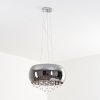 Suspension Ventspils Chrome, 5 lumières