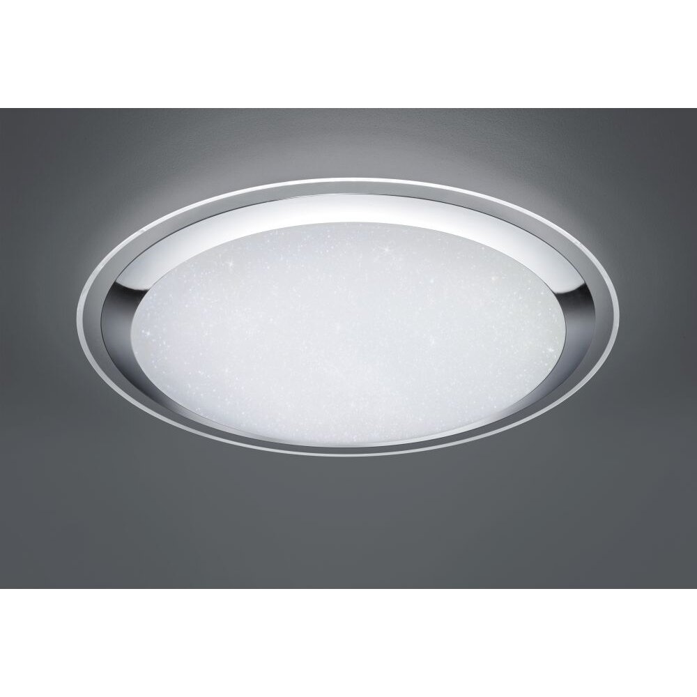 Plafonnier Trio MIKO LED Blanc, 1 lumière, Télécommandes main product photo